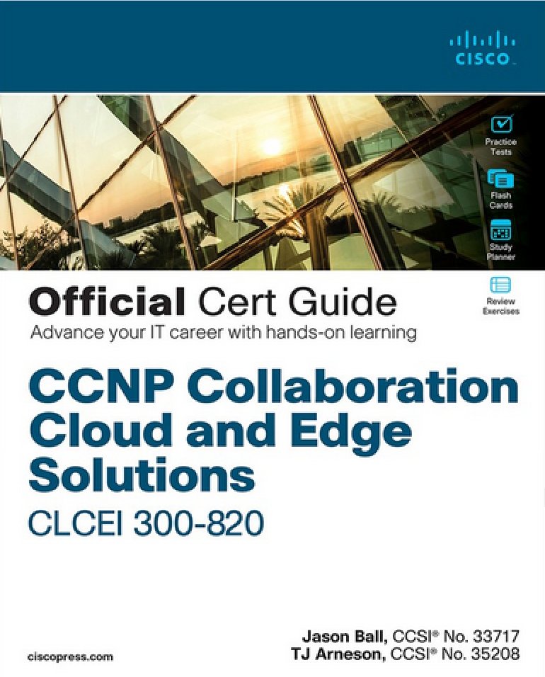 CCNP Collaboration Cloud And Edge Solutions CLCEI 300-820 Official Cert Sns-Brigh10