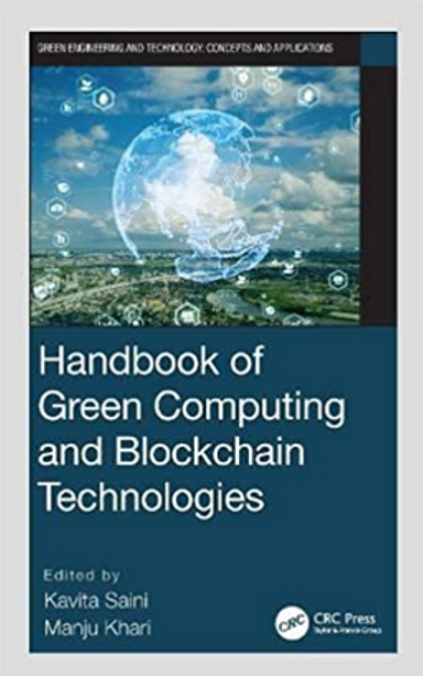 Handbook Of Green Computing And Blockchain Technologies (Green ...